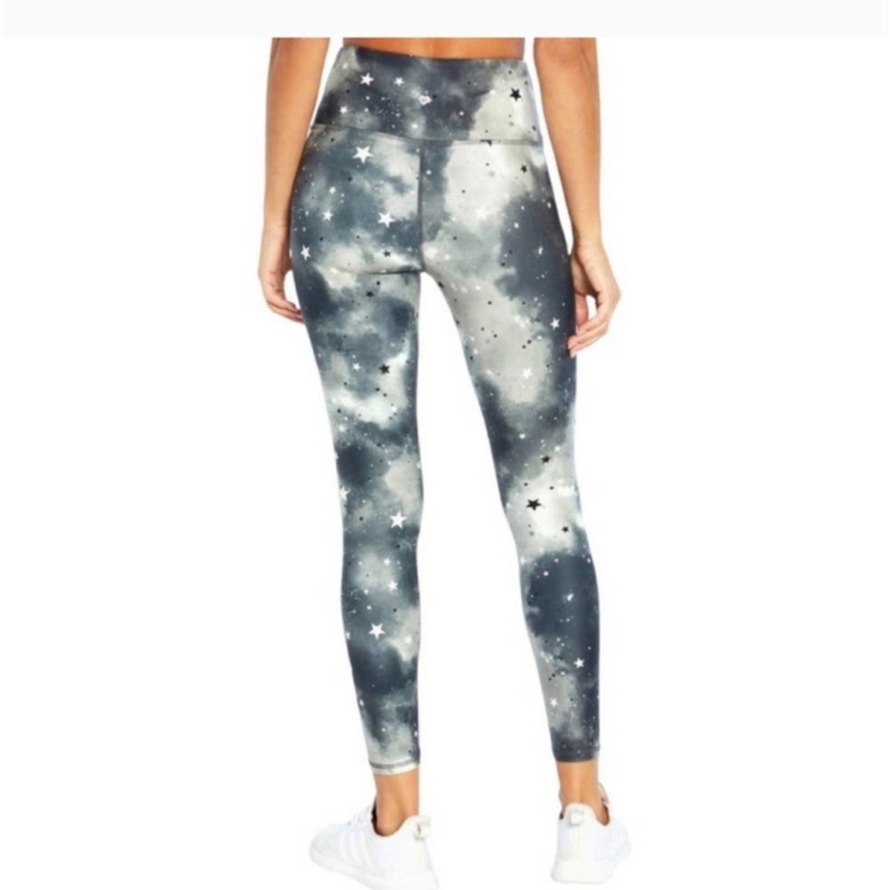 NWT Wildfox Sweat High Rise Black/White Stars & Clouds Leggings size medium